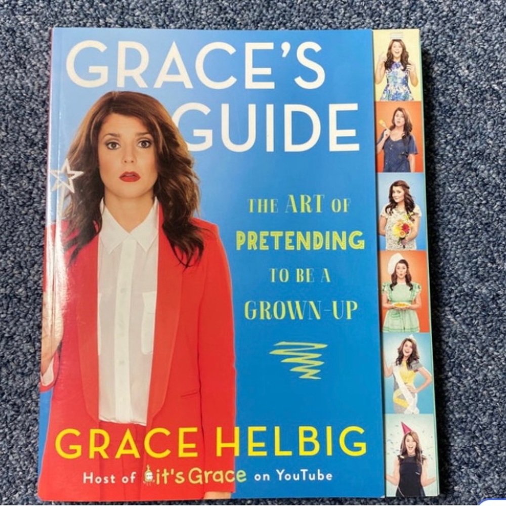 Grace's Guide Paperback Book - Blue/Red